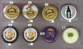 caps of russian craft beer